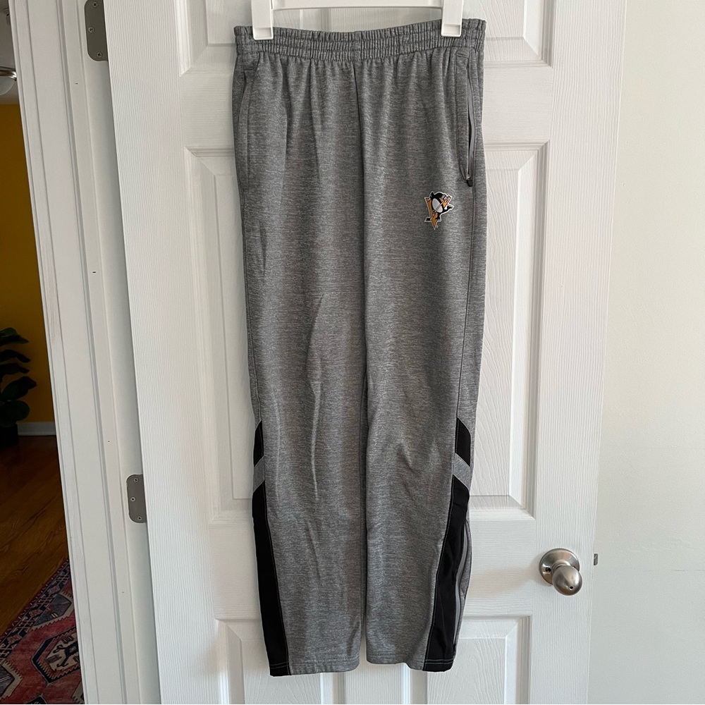 nhl pittsburgh penguins sweatpants athletic pants size m